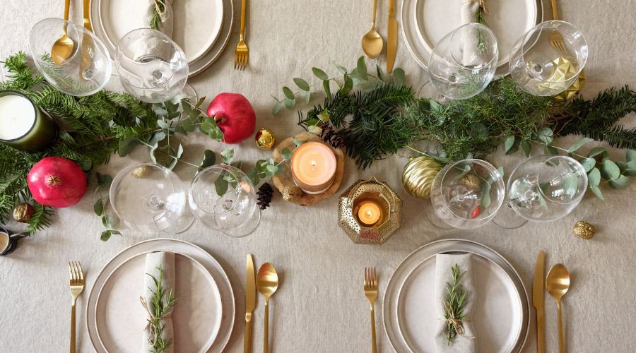 Guia de Decoração: Mesa Posta para o Natal gastando pouco